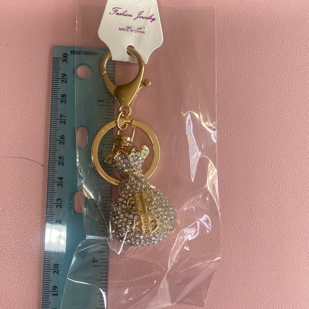 Money Bag Keychain